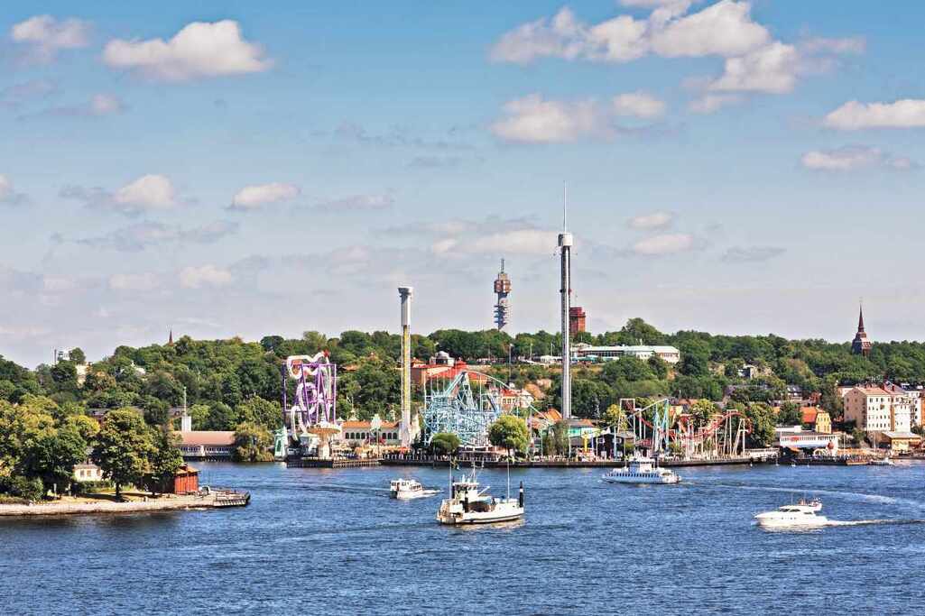 Gröna Lund, le parc d'attraction au coeur de Stockholm