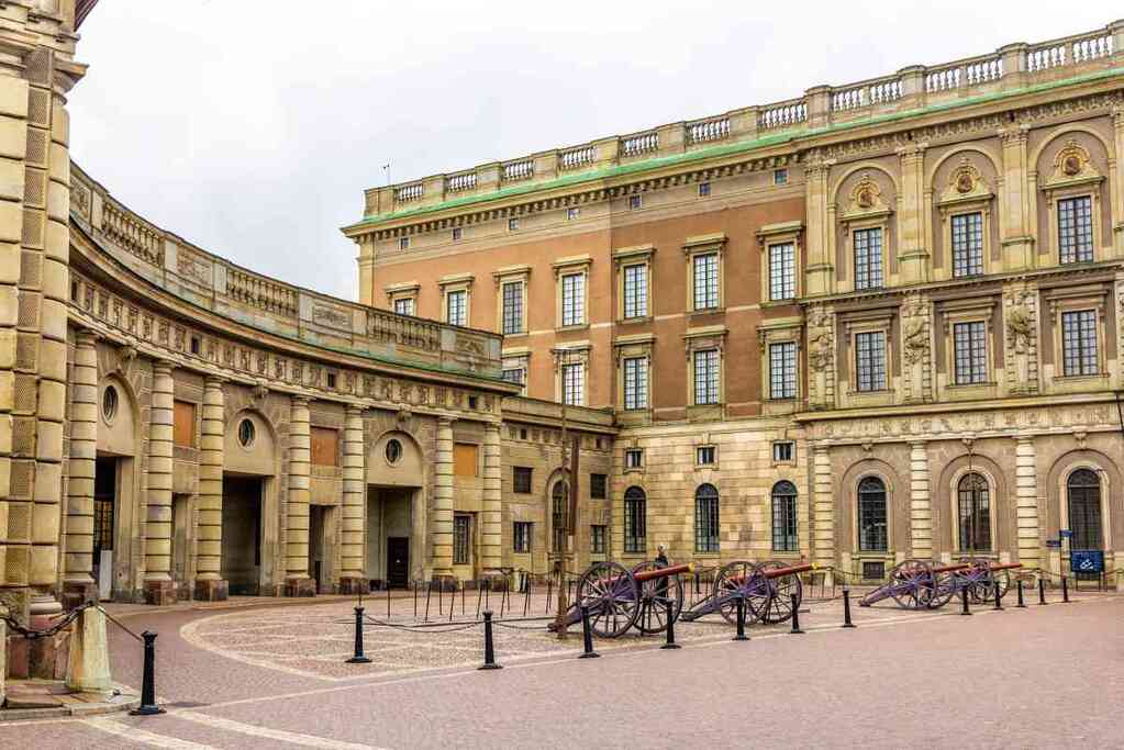 Le Palais Royal de Stockholm à Gamla Stan