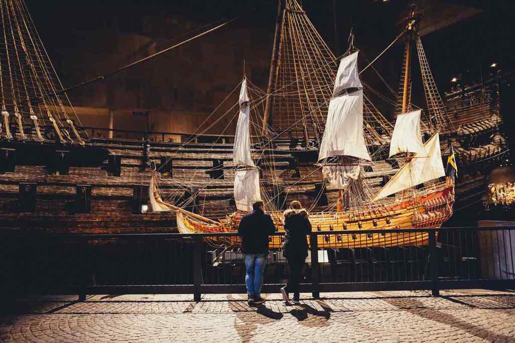 Réplique grandeur nature du Vasa, navire du XVIIème siècle