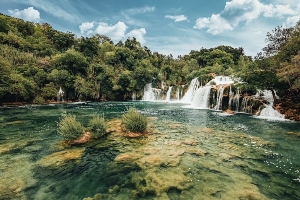 Le parc krka est à découvrir lors d'un road trip en Croatie