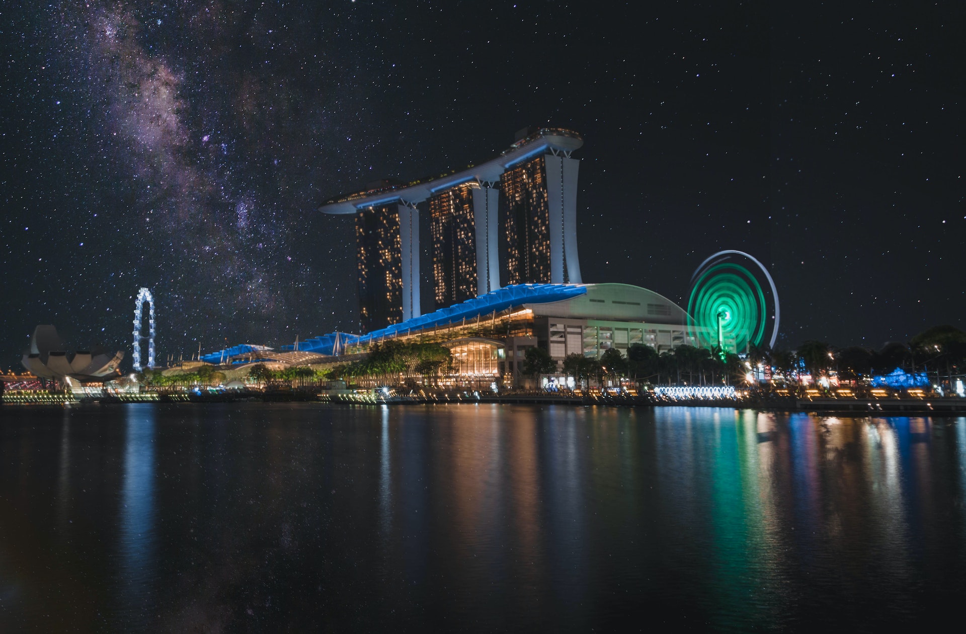 singapour la nuit