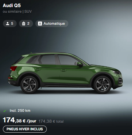 Audi Q5 SIXT