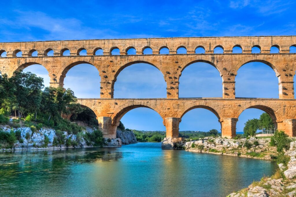 Le Pont du Gard, à voir pendant votre road trip dans le Gard