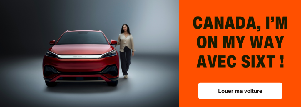 Louez une voiture avec SIXT pour votre road trip à l'ouest du Canada - SIXT