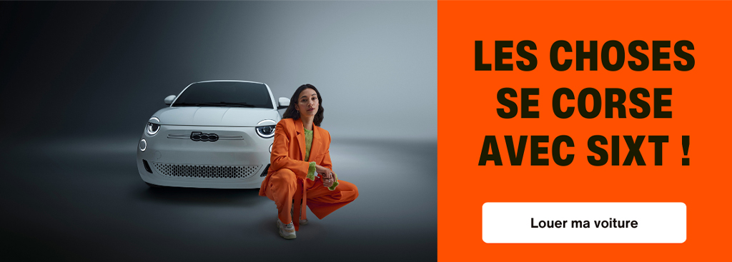Louez une voiture avec SIXT pour votre road trip en Corse du nord - SIXT