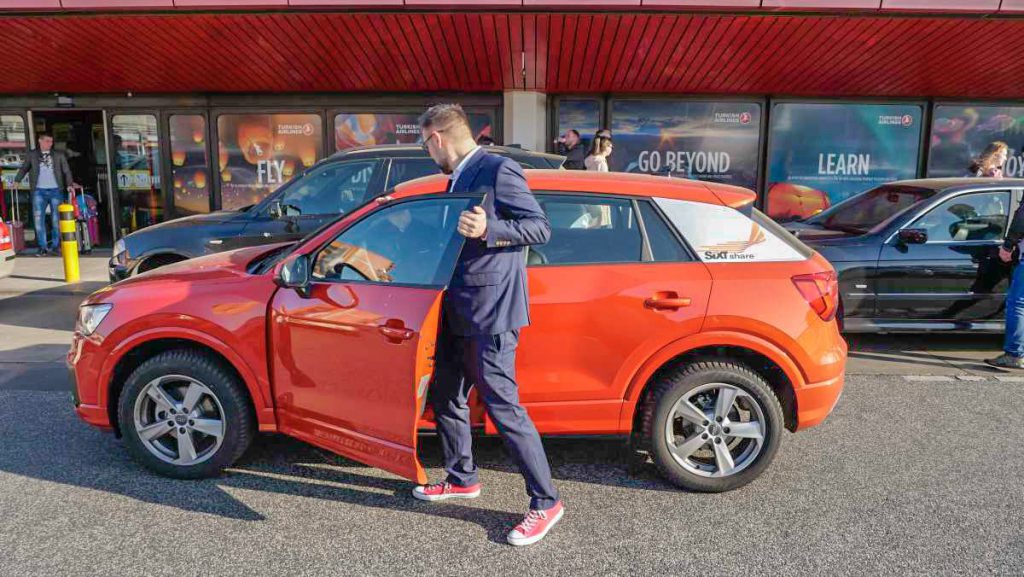 Sixt Share Parken Flughafen Tegel www.sixt.fr