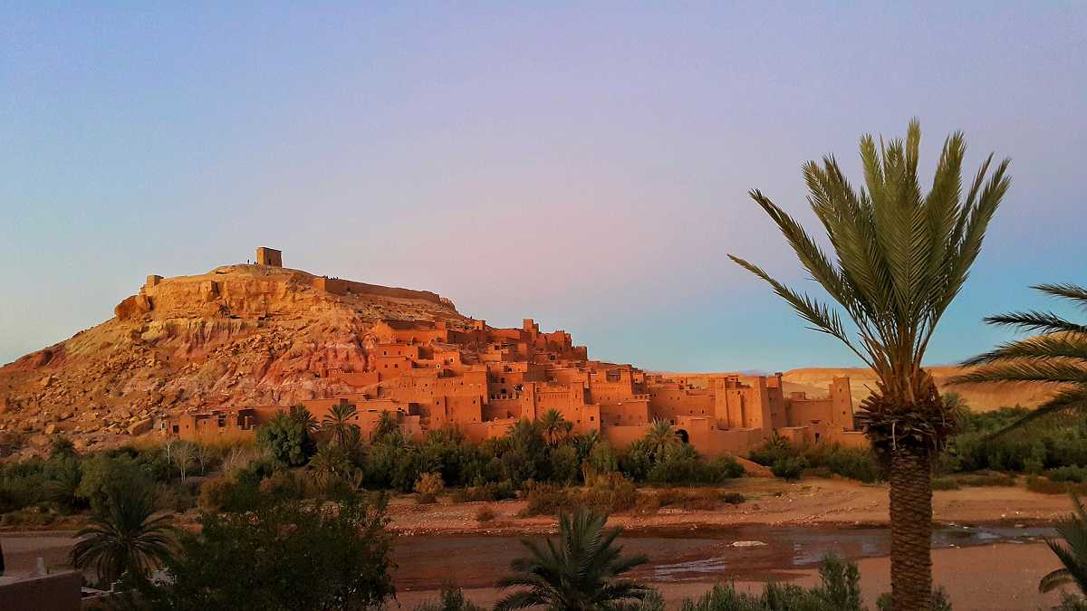 Le ksar d’Aït-Ben-Haddou, à Ouarzazate, au Maroc.