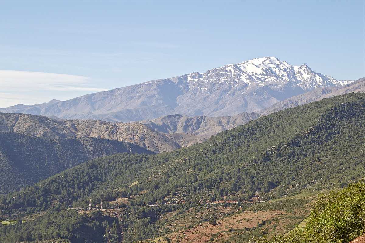 Atlas au Maroc.